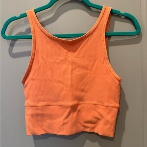 lululemon athletica Orange Tank Top